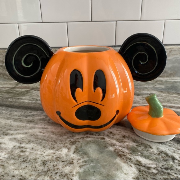 Disney Kitchen Copy Disney Mickey Mouse Halloween Pumpkin Ceramic